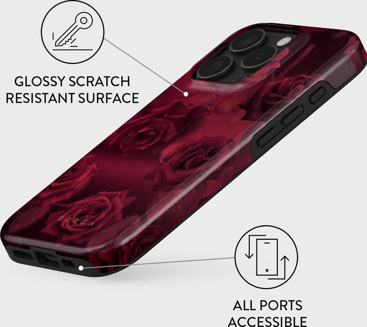 Actual product image Burga Tough Case Apple iPhone 16 Pro - Femme Fatale (Apple iPhone 16 Pro)