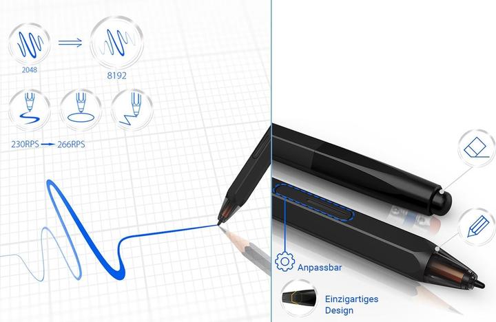 Actual product image XP-Pen Deco 02 (5080 lpi)