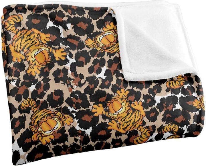 Garfield Wildekatze Decke Seidig Supersoft (152 x 127 cm)