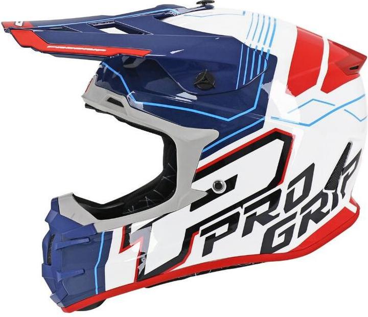 Produktbild ProGrip Motorrad-Cross-Helm (L)