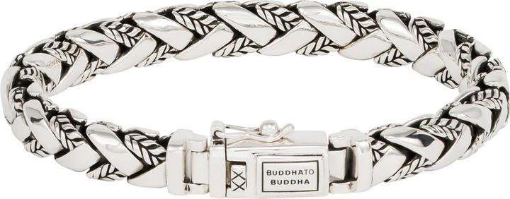 Immagine prodotto Buddha to Buddha Armband George Texture Silber 128 D (18 cm, Argento 925)