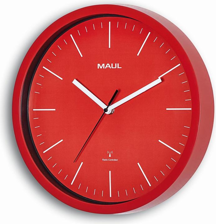 Produktbild Maul Wanduhr MAULjump Ø 30.5 cm Rot (30.50 cm)