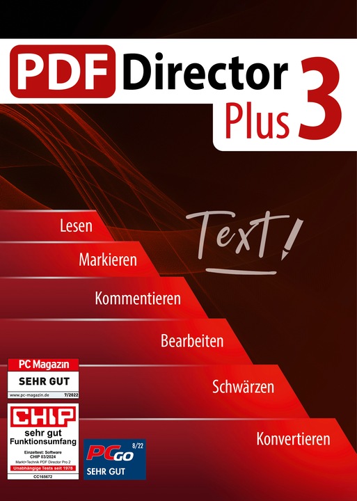 PDF Director 3 Plus Download Code (1 User, 1 Geräte/User, unbegrenzt)
