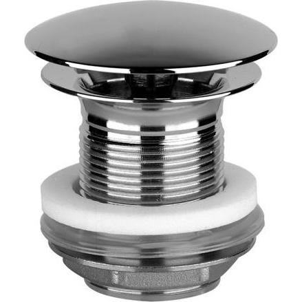 Gessi, Ventil, Ablaufventil 1 1/4 mit offenem Ablauf für Becken ohne Überlauf, Schaftlänge 60mm, 1376