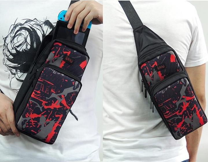 Actual product image Nintendo Switch Shoulder Carry Case with Docking Station Compartment (Switch)