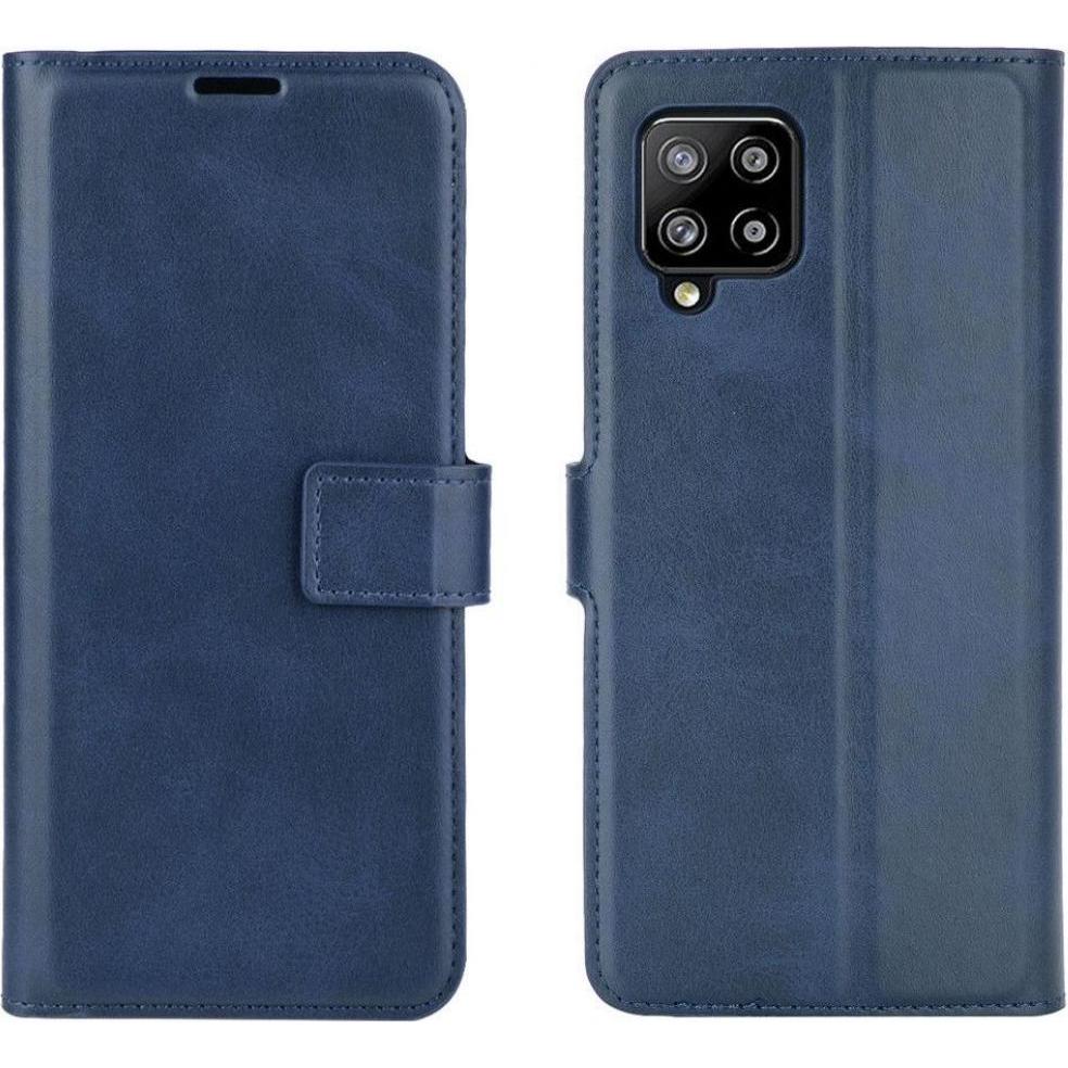 Screenguard CardLounge Samsung Galaxy A42 5G Leder Hülle (Samsung Galaxy A42 5G), Smartphone Hülle, Blau