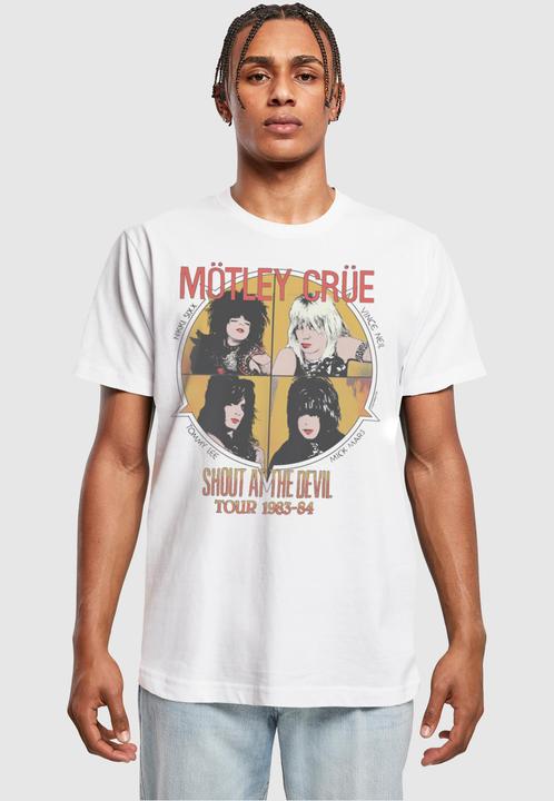 Immagine prodotto Merchcode Motley Crue - Maglietta vintage SATD a girocollo - 113987 (L)