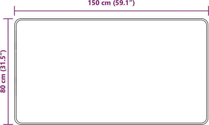 Produktbild vidaXL Läufer Teppich