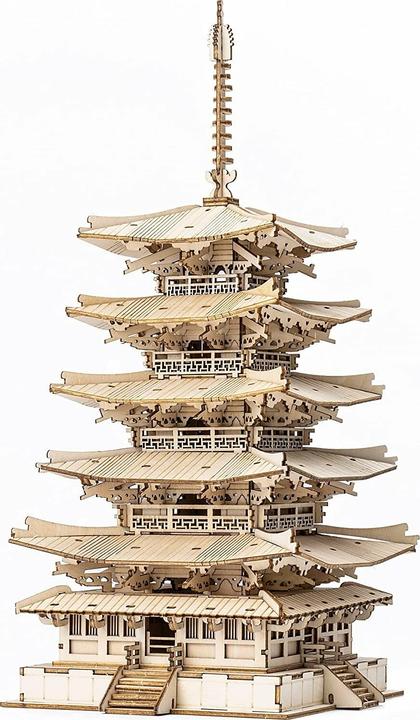 Actual product image Rolife TGN02 - 5-storey pagoda (275 pieces)