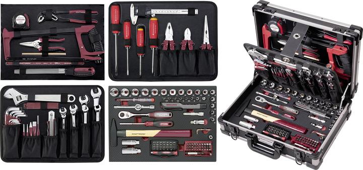 Produktbild Kraftwerk Profi-Alu-Koffer (inkl. PB Swisstools) (151 Teile)