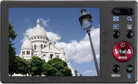 Actual product image Pentax Optio LS1000, 14MPixel, 4x zoom, HD movies, black (1/2,3'')