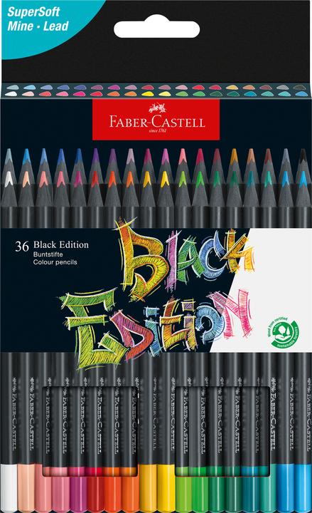 Productafbeelding Faber-Castell Zwarte editie (Veelkleurig, 36 x)