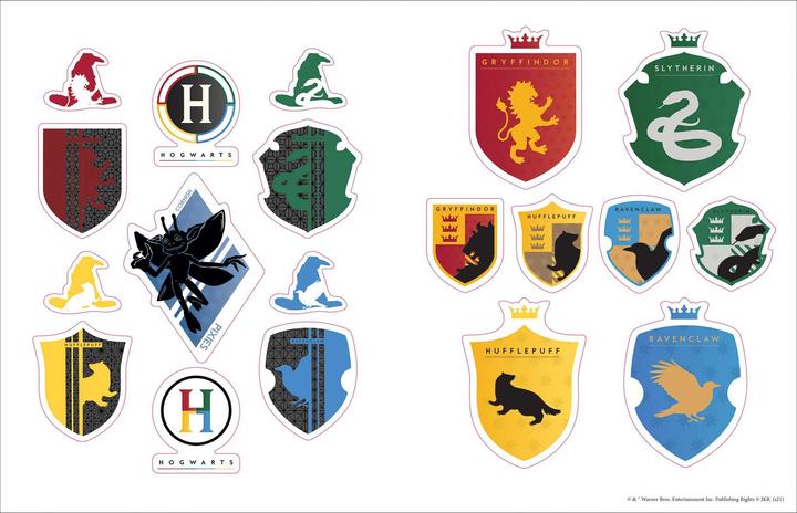 Actual product image Harry Potter World of Stickers
