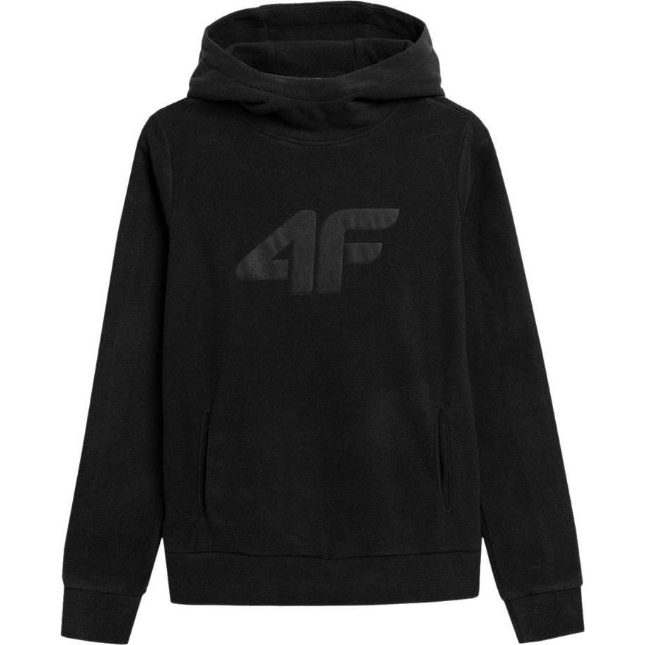 4F, Damen, Pullover, Polar damski czarny H4L22 PLD352 20S S, Schwarz, (S)