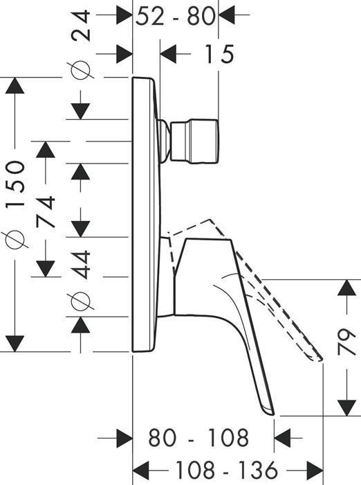 Produktbild hansgrohe Focus Chrom