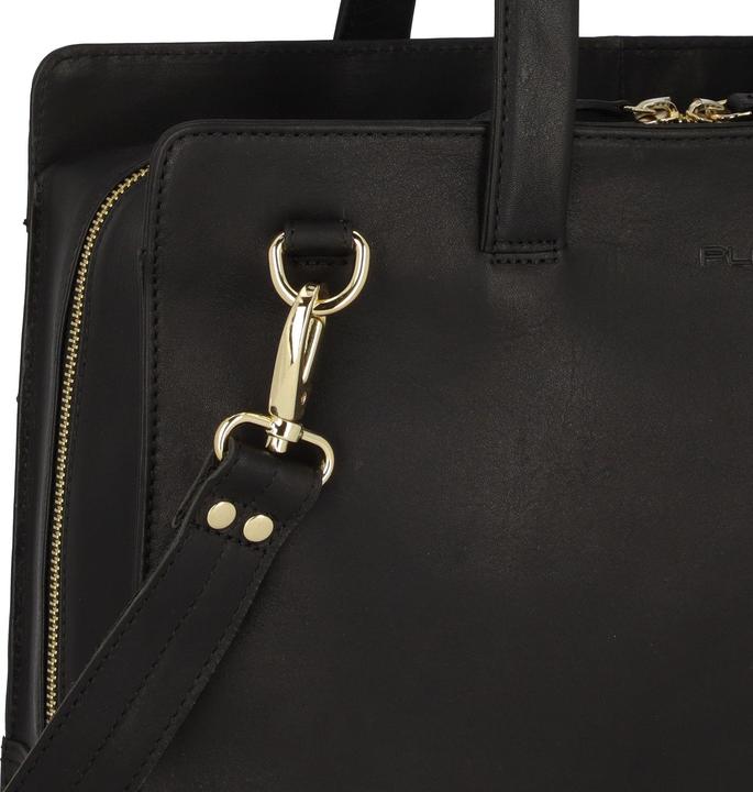 Actual product image Plevier Pharos briefcase leather 37.5 cm laptop compartment (17")