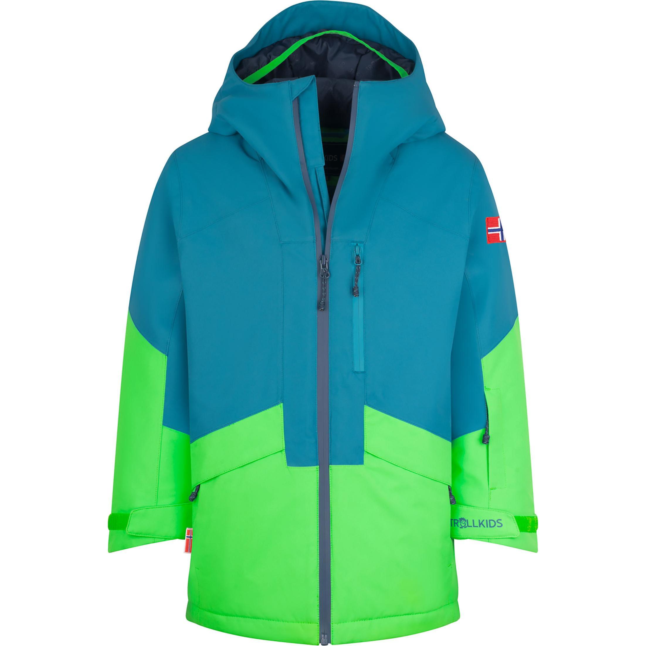 Trollkids, Unisex, Skijacke, Kid's Kongsberg Jacket (98), Blau, 98