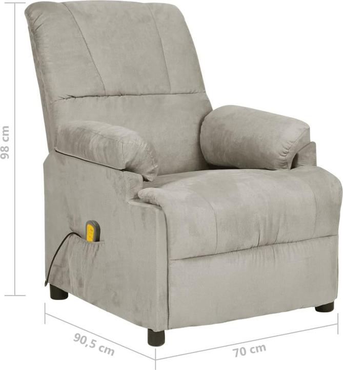 Actual product image vidaXL Massagesessel