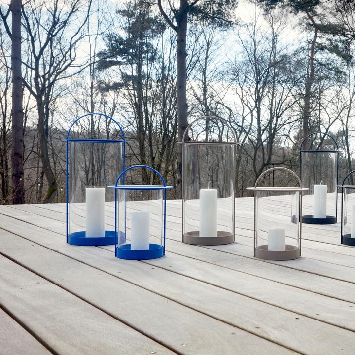 Produktbild OYOY Living Laterne Maki klein 29 cm, Beige