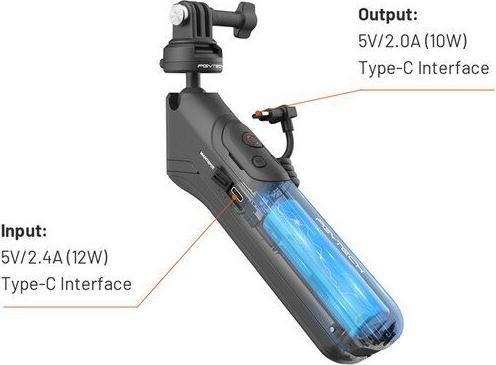 Produktbild Pgytech CapLock MantisPod Power (Insta360 Go 3, Ace, ACE PRO, x3, One RS 4K, Insta360 One X2, Insta360 One R)