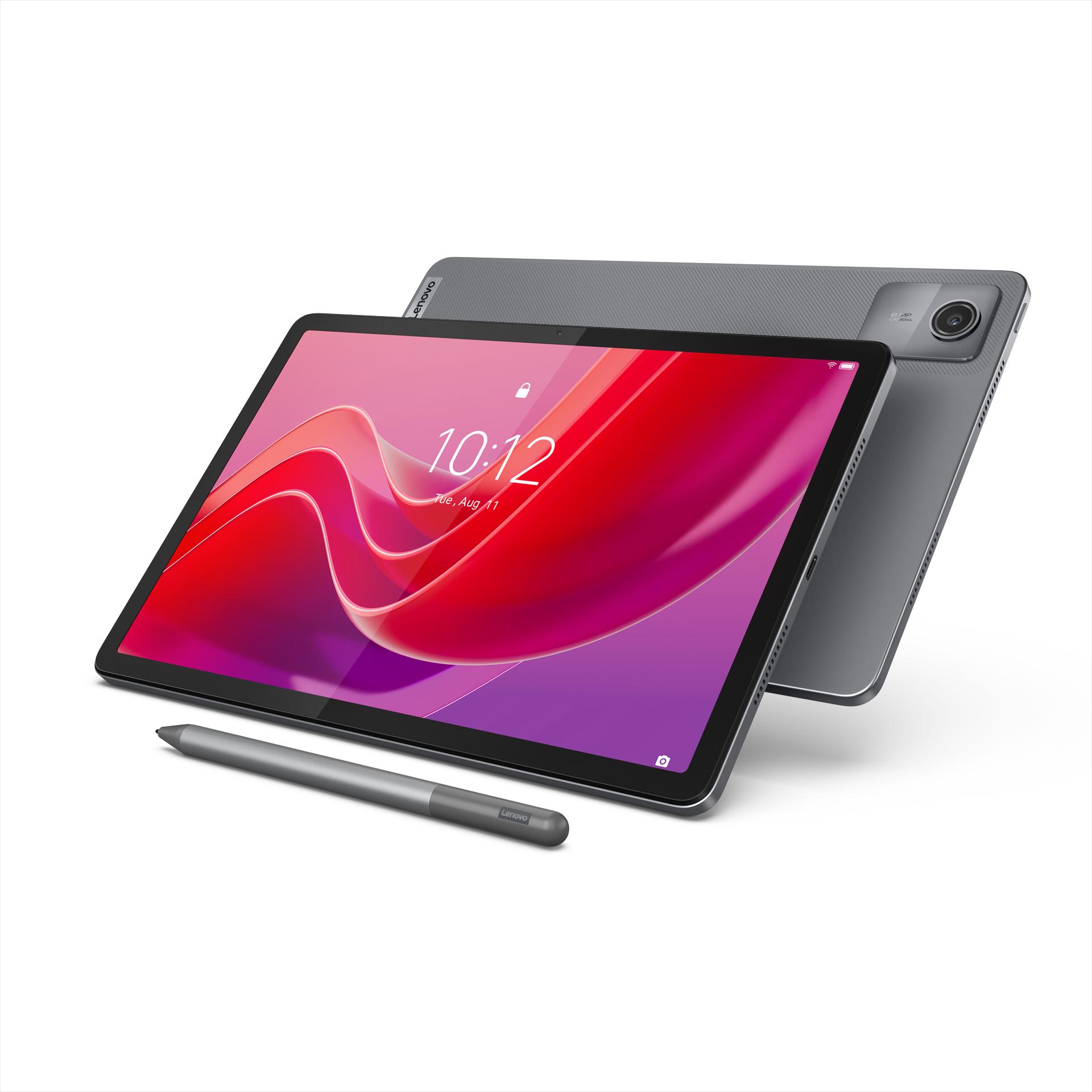 Lenovo Tab M11 (nur WLAN, 11", 128 GB, Luna Grey), Tablet, Grau