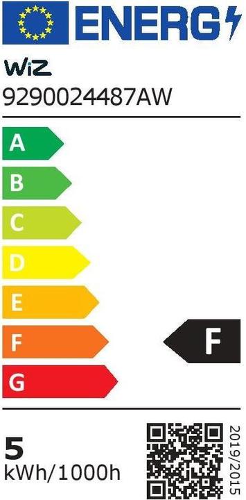 Energie-Label WiZ Smart Bulb (E14, 4.80 W, 470 lm, 1 x, E)
