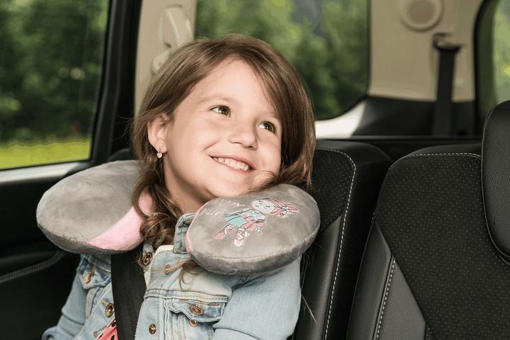 Immagine prodotto KidsExperts neck roll ballet doll, supporto per il collo dei bambini, cuscino da viaggio per auto, a forma di U