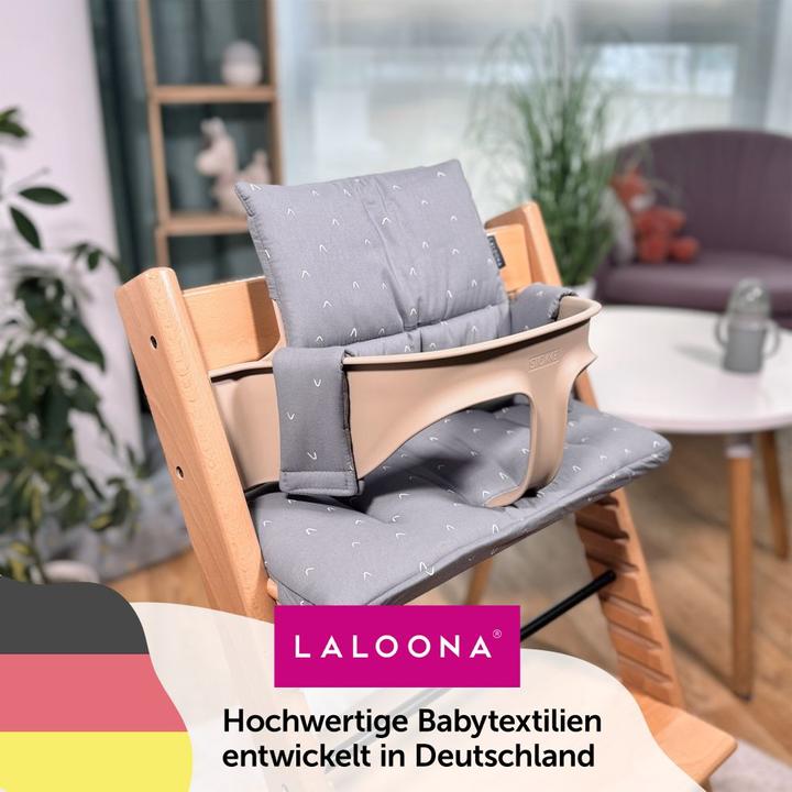Produktbild La Loona LaLoona Sitzverkleinerer für Hochstühle Sitzkissen / Hochstuhlauflage für Stokke Tripp Trapp