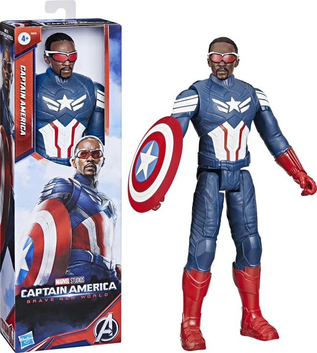 Produktbild Hasbro Marvel Captain America Brave New World Titan Hero