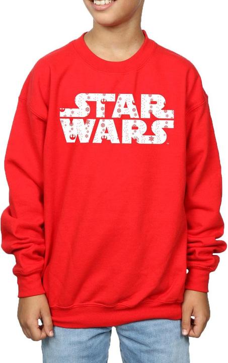 Immagine prodotto Star Wars Christmas Logo Felpa Ragazzi (128)