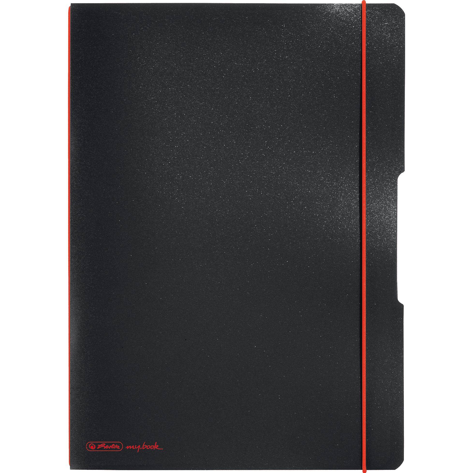 Herlitz, Quaderni + Bloc notes, my.book flex PP (A4, Righe, Copertina rigida)