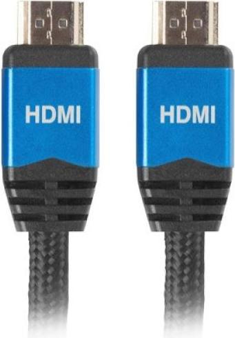 Produktbild Lanberg Kabel Premium CA-HDMI-20CU-0010-BL (HDMI M - HDMI M 1m schwarze Farbe) (1 m)