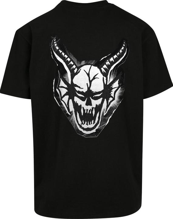 Produktbild MC Men Stranger Things Hellfire Club Heavy Oversize Tee black S (S)