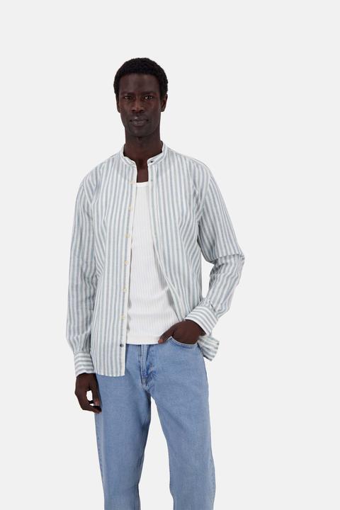 Produktbild Colours & Sons Leinenhemd Shirt-Linen Blend Stripes (XL)