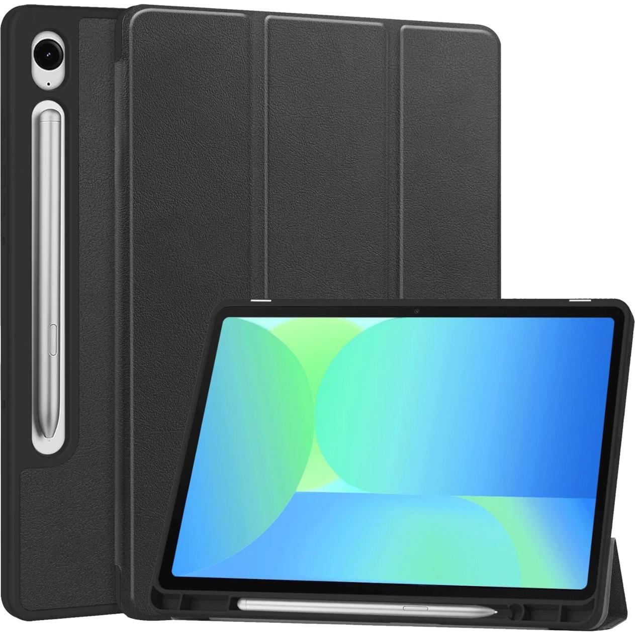 Samsung Tab S10 Lite Trifold Cover (Samsung Galaxy Tab S10 FE, Samsung Galaxy Tab S10 Lite), Cover tablet, Nero