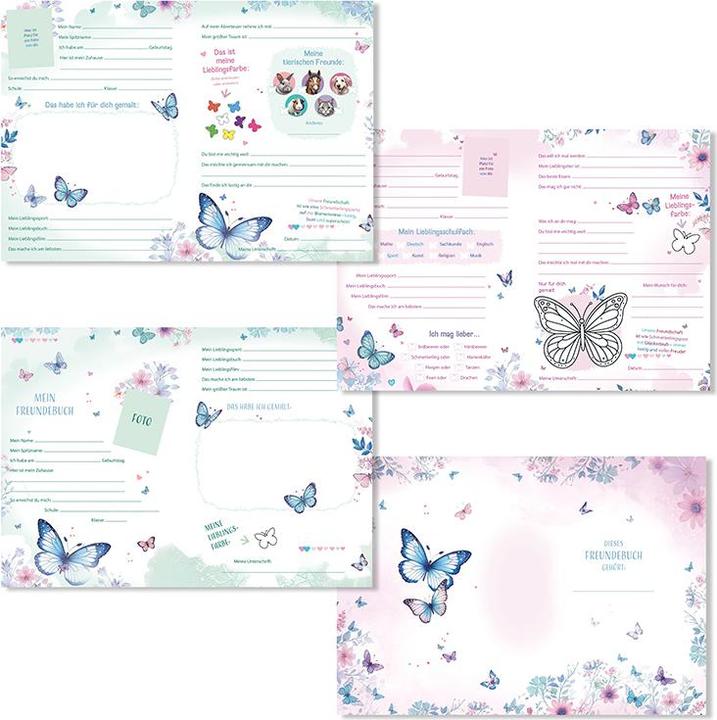 Produktbild Goldbuch Freundebuch A5 (15 x 21 cm, Liniert, Harter Einband)