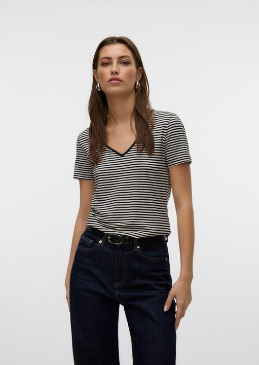 Actual product image Aware Vmpepper Ss V-Neck T-Shirt Vma Noos (XS)