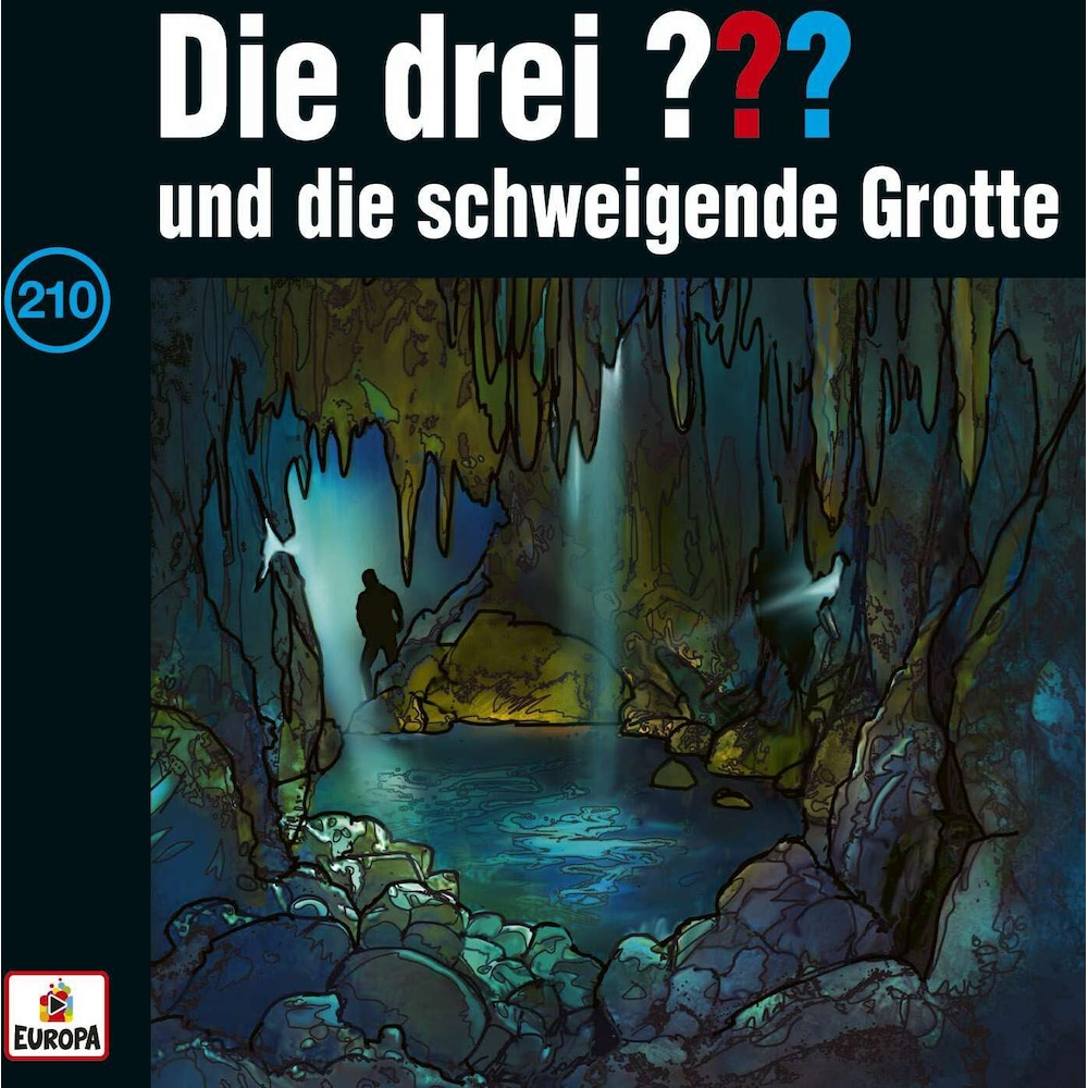 Die drei DREI FRAGEZEICHEN 210 - und die schweigende Grotte, Hörbücher von Die drei DREI FRAGEZEICHEN 210 - und die schw...