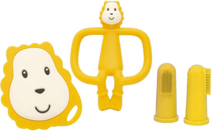Matchstick Monkey Bijtring 'Ludo Leeuw' Startset 4 stuks