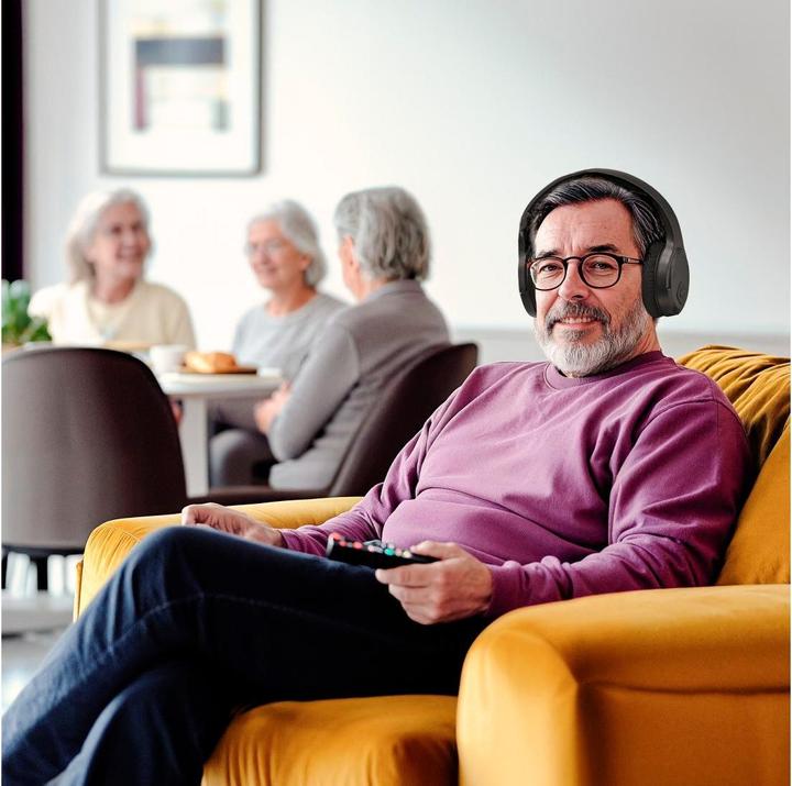 Immagine prodotto Hama Cuffie TV (Nessuna cancellazione del rumore, 16 h, Senza fili)