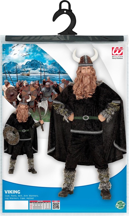 Actual product image Widmann Viking costume (M, L, XL, XXL, 3XL)