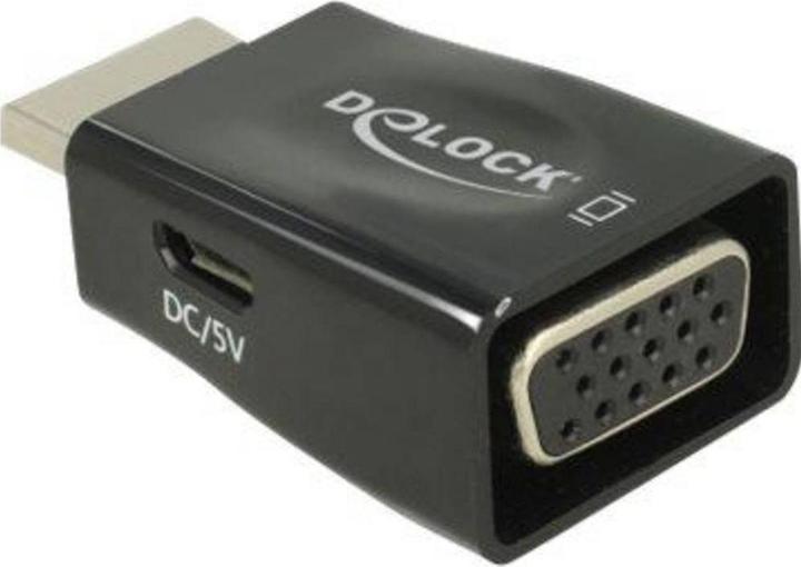 Produktbild Delock Monitoradapter HDMI-A zu (VGA, 3.90 cm)