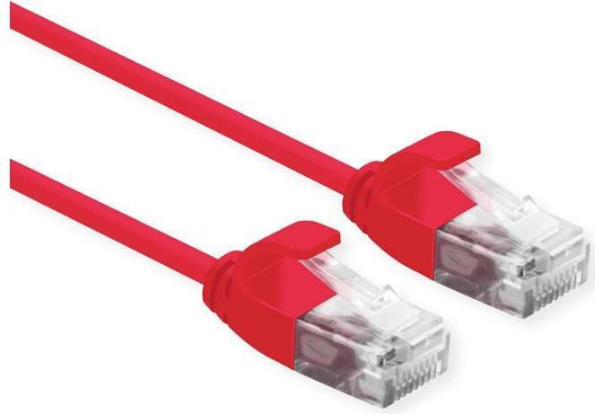 Immagine prodotto Roline Cavo patch UTP DataCenter cat.6A, LSOH, sottile, rosso, 1,5 m (U/UTP, CAT6a, 1.50 m)