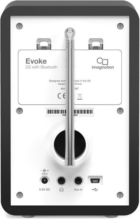 Actual product image Pure Evoke D2 Bluetooth (DAB, DAB+, FM, Bluetooth)