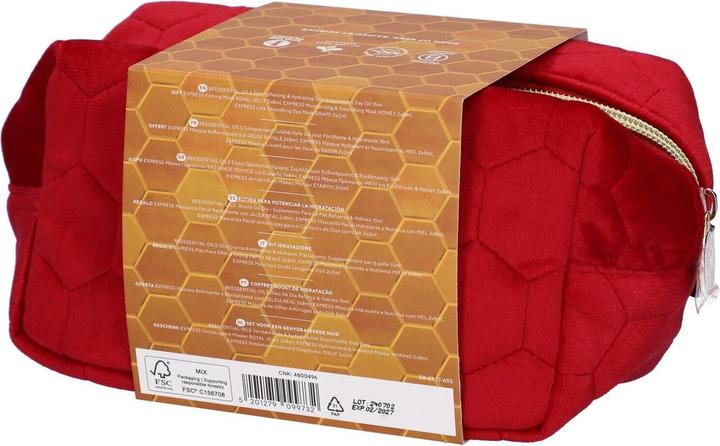 Actual product image Apivita Promo Kit For Hydration - Includes Facial Oil, Express Beauty Masks With Royal Jelly And Hon (Facial care set)