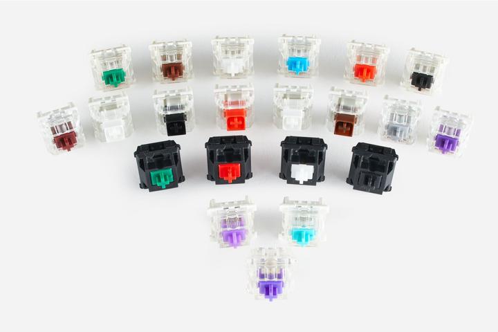 Actual product image Glorious PC Gaming Race Gateron Brown Switches