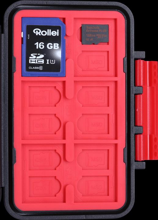 Productafbeelding Rollei SD-kaarten etui (Klepje voor geheugenkaart)