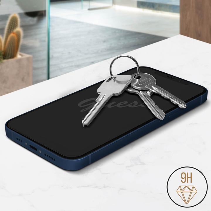 Produktbild Guess Schutzglas (1 Stk., Apple iPhone 12, Apple iPhone 12 Pro)