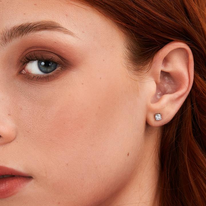 Image du produit La Petite Story Boucles d'oreilles en argent avec zircons clairs Argent LPS01AWV12 (Argent 925)