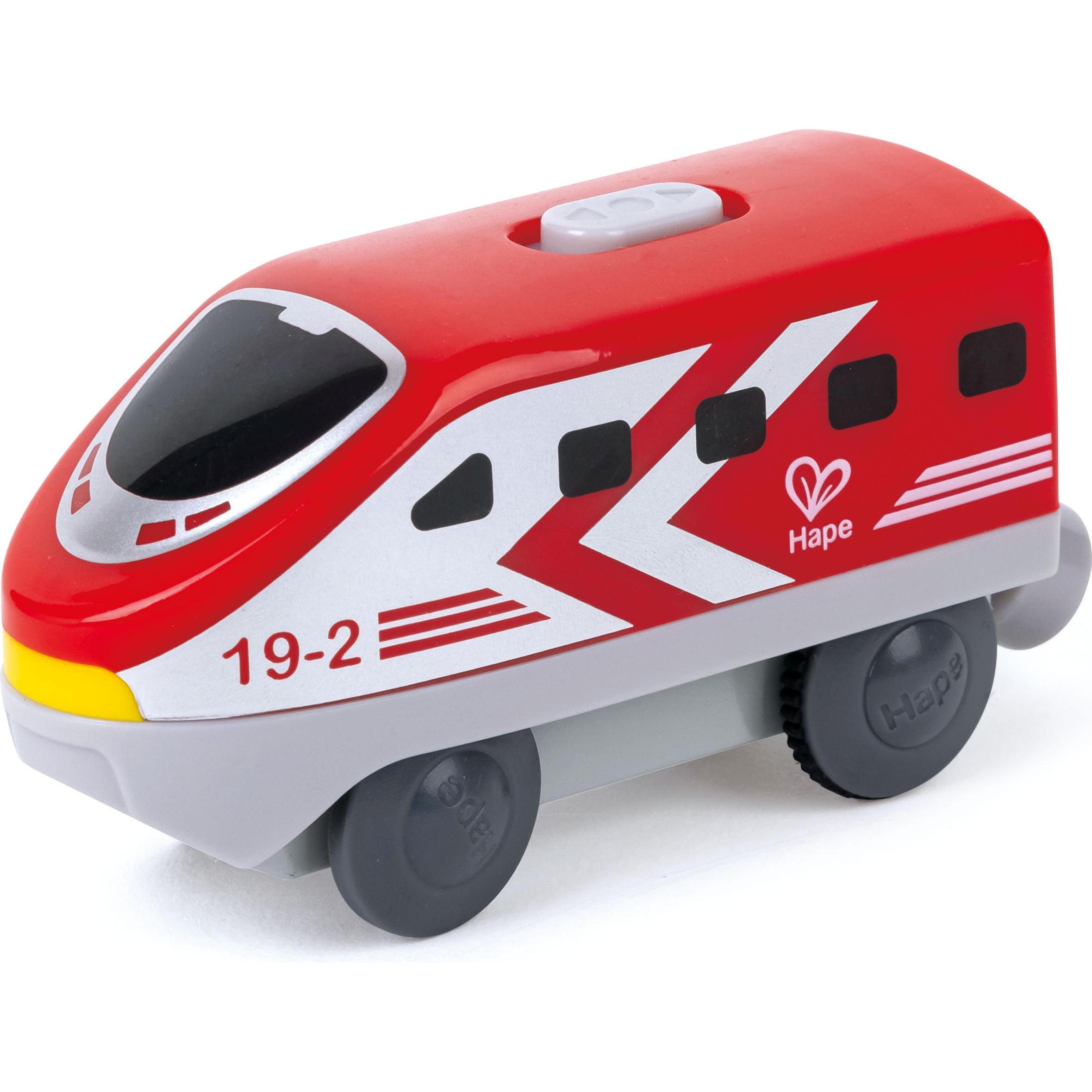 Hape Batteriebetriebene Intercity-Lok rot